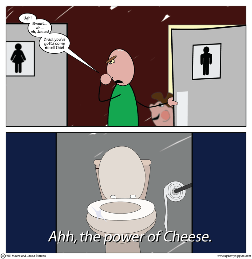 The Power of Cheese 3: Lactose Intolerants comic