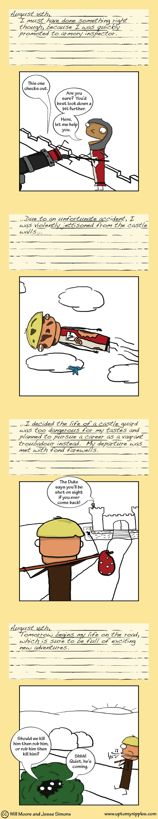 Diary of a Castle Guard (3/3) comic
